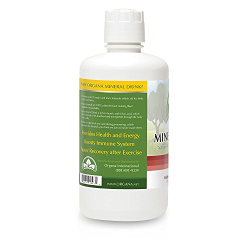 The Best Plant Derived Major & Trace Minerals Supplement 32 Flow Ounces of Plant Based