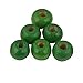 Sala 200 Pieces 10mm Round Wood Beads 15 Colores Wooden Beads for DIY Jewelry Making (8#-Green)