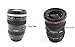 New Looks Like Canon SLR Lens 24-105mm Travel Coffee Mug/Cup/Thermos with Drinking Lid Stainless Steel W/leak-proof Lid Free Bag Best Gift
