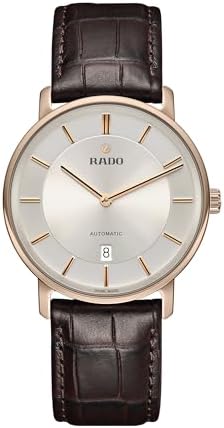 Amazon.com: Rado Men's Coupole Classic Leather Swiss Automatic