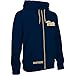 Pitt Panthers Full Zip Hooded Sweatshirt Navy