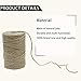 Gardzen Nature Jute Twine in Storage Dispenser, Natural 3 Ply 328 ft Twisted String Rope for Toys Craft Gift DIY Gardeningthumb 1
