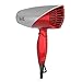 Berta 1875 Watts Folding Hair Dryer Negative Ionic Blow Dryer US Plug Dual Voltage