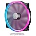 upHere P200RGB-Hydraulic Bearing 200mm 5V RGB PWM Fan for Computer Cases,P200RGB primary