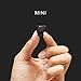 Wireless Bluetooth Earphone, Bodecin Mini Smart Rechareable High Grain Bluetooth Headset/Earpiece/Earbud/Headphone Bluetooth V4.1 Build in Mic with Ear Hook Vice Earphone USB Charging Cable (Black)
