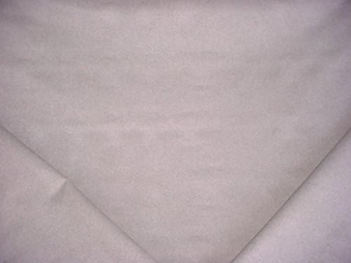 American Silks 3100 Sensuede Flannelsuede - Light Grey / Gray Designer Faux Suede Leatherette Microfiber Upholstery Drapery Fabric - By the Yard