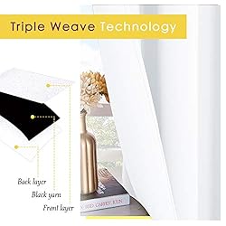 NICETOWN Window Draperies Curtains Panels