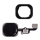 FirefixTM for Iphone 6S and 6S Plus Home button with flex cable and touch ID sensor assembly (black)