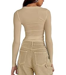 Abardsion Women's Casual Basic Going Out Crop Tops