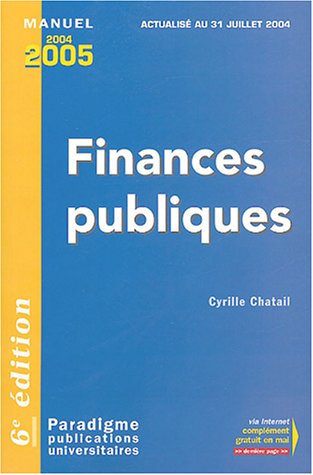 Finances publiques