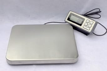 Large Heavy Duty Postal Shipping Platform Digital Scale 400 lbs