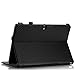 Moko Samsung Galaxy Tab PRO 10.1 Case - Slim-Fit Multi-angle Folio Cover Case for Galaxy Note 10.1 Inch 2014 & Tab Pro 10.1 Tablet, Carbon Fiber BLACK (NOT Fit Tab 4 10.1 & Tab 10.1 & Tab2 10.1)