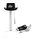 E-accexpert Cowboy Cap USB Mini Portable Air Humidifier, Black