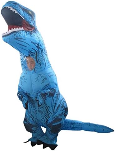 T-Rex Inflatable Dinosaur Costume - Adult One Size Fits Most (Pacific Blue)