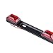 Catinbow Red Side Marker Light, 4 x 2inch 6 LED Clearance Light, Front Rear Truck Boat Bus Lamp Indicators 5PCS