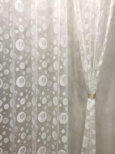 Buy Sc S Fabulous Home Tissue Net Door Curtains Set Of 2 2