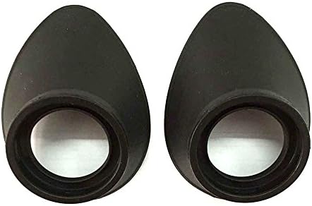 Srate 2 PCS Eyepiece Eye Shield 35mm Rubber Eye Guards Eye Cups for Binocular Telescope Eyepiece