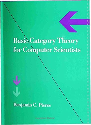 Basic Category Theory For Computer Scientists Foundations Of Computing Pierce Benjamin C Amazon Com Books