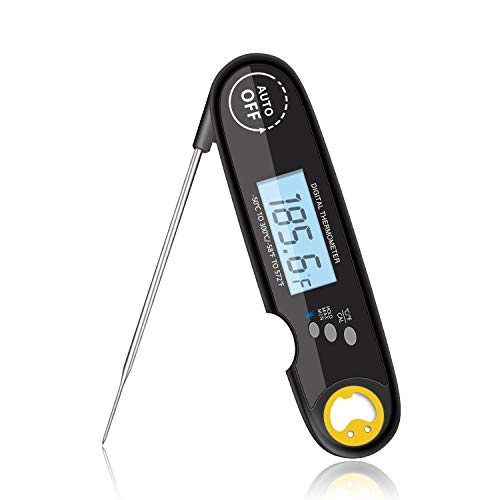 JAKOT1 Pro Meat Thermometer, Candy Thermometer with Backlight