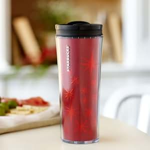 starbucks red glass tumbler