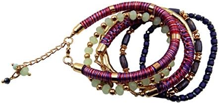 Jewelmake Yathekyed Multi Color 6 Pcs Bracelet