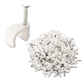 Cable Matters 200-Pack Nail-in Cable Clips Cord Organizer