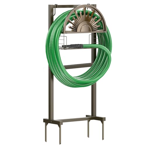 GOFORWILD Garden Hose Reel Stand