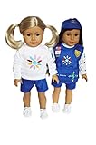 My Brittany's Embroidered Girl Scouts Daisy Outfit For American Girl Dolls- 18 Inch Doll Clothes for American Girl Dolls