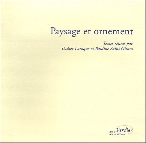 Paysage et ornement