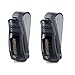 HOTSYSTEM Car Visor Glasses Sunglasses Ticket Card Clip Holder (Black,2-Pack)