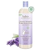 Babo Botanicals Lavender Meadowsweet Calming Baby Bubble Bath & Wash, 15 ounces