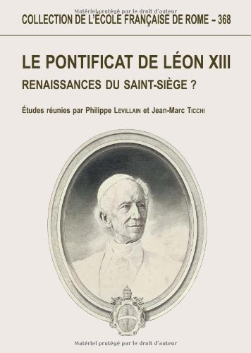 Le  pontificat de Léon XIII