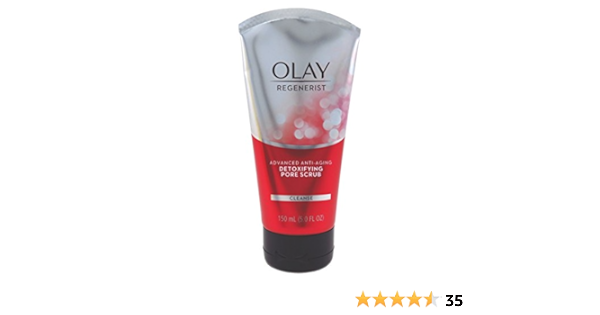 olay regenerist detoxifying pore scrub