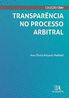 Livro Transparência no processo arbitral (CBAr)