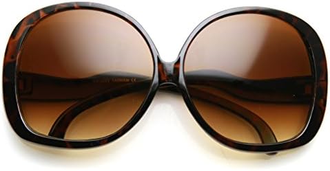 Amazon.com: Brown Gradient Oversize Sunglasses for Women  display picture 3
