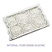 Silicone Rose Flower & Rosette Ruffle Cake Decoration Molds - Fondant & Gumpaste Icing