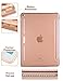 Dyasge for iPad Air 2 Case Cover with Soft TPU Bumper, Magnetic Stand and Auto Wake/Sleep Feature, Rose Gold