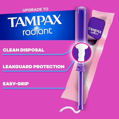 TAMPAX PEARL TAMPONS MULTIPACK, WITH LEAKGUARD BRAID, SUPER/SUPER PLUS/ULTRA ABSORBENCY, UNSCENTED, 34 COUNT