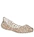 Layered Lines Jelly Ballet Flats Clear 7 B(M) US