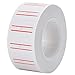 9527 Product 10 Rolls 6000pcs Price Gun Labels Paper for Mx-5500 Labeller White