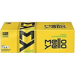 Mello Yello Citrus Flavored Soda - 12 oz cans
