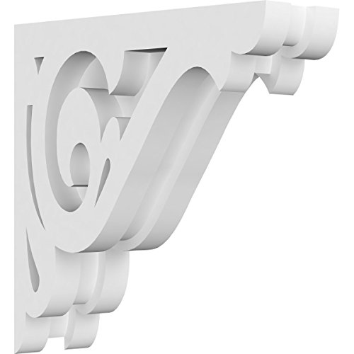 1 7/8"W X 6"D X 6"H Bordeaux Architectural Grade PVC Corbel