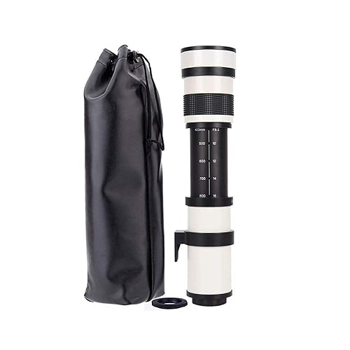Telephoto Lens for Canon -JINTU EF Mount 420-800mm Manual Focus MF