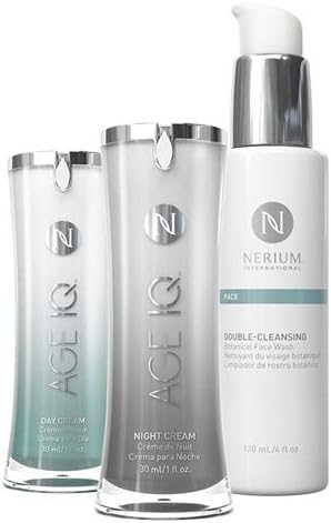 Night Cream, Day Cream, Double-Cleansing Face Wash (1 of Each)