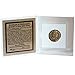 THE DYNASTY OF CONSTANTINE - Genuine Roman Bronze Coin in Mini Folder with Certificate of Authenticity - Authentic Ancient Antique from 307-363 AD honoring one of the four emperors from the Constantine Dynasty