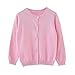 Zhuannian Little Girls Solid Cardigan Sweaters