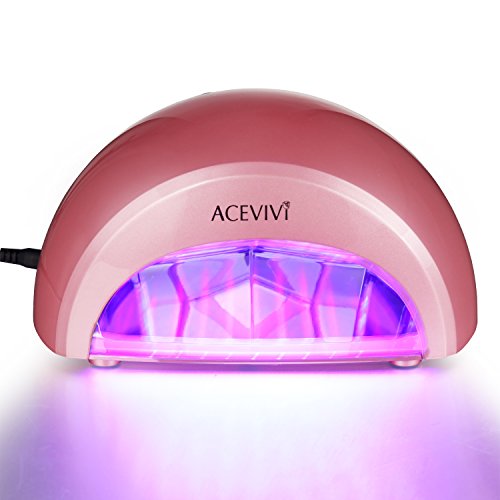 ACEVIVI Portable Handy 12w Uv Lamp Light Manicure Nail Dryer for Drying Nail Polish Acrylic Nail Us Plug - Thumbnail 2