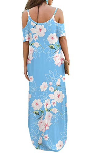 light blue loose dress