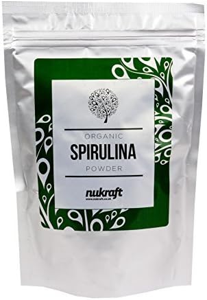 Organic Spirulina Powder by Nukraft: 1kg (also available in 250g and 500g) by Nukraft