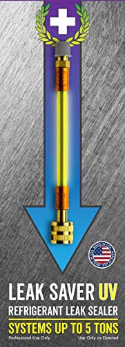 Leak Savers LS-05UV Direct Inject Refrigerant Leak Sealer with UV Dye, Single